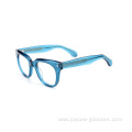 Factory Price Luxury Big Lenses Full Rim Acetate Spectacles For Unisex